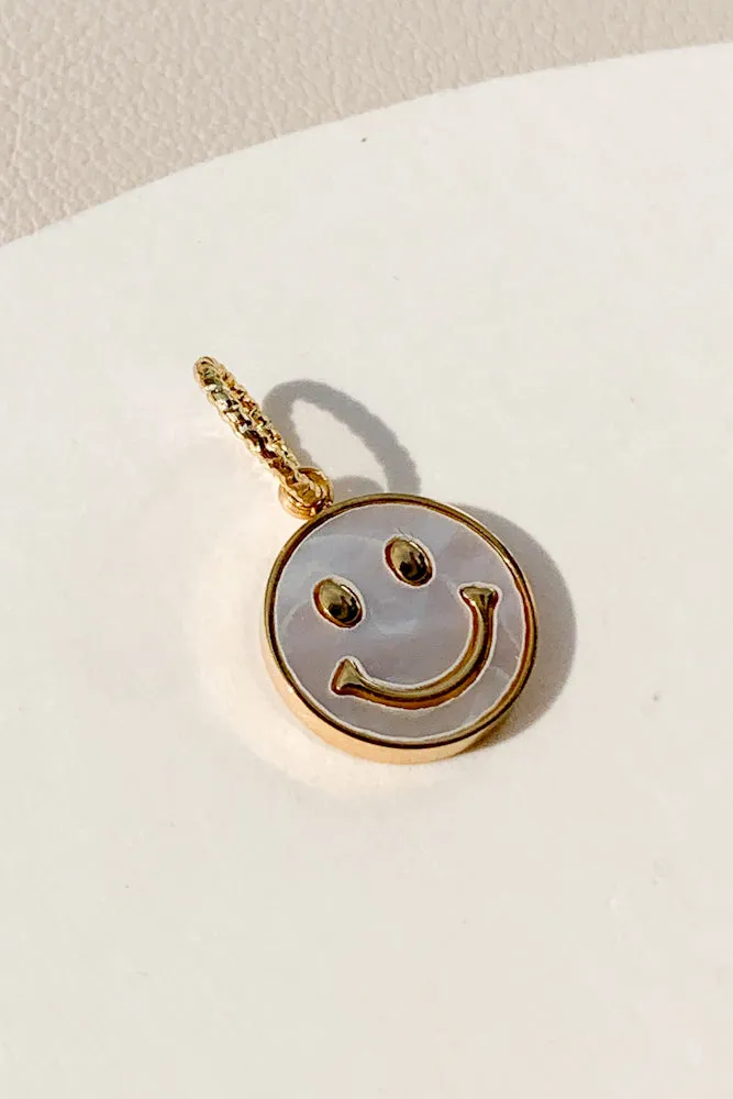 Smiley Charm (Stainless Steel)