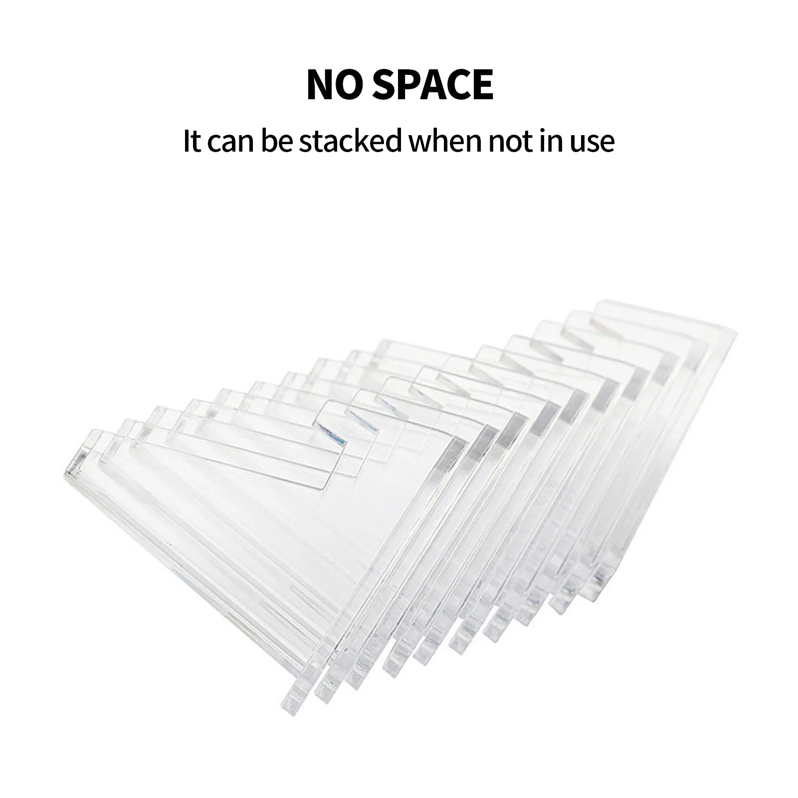 S/M/L Acrylic Clear Stand for Trading Card PSA Pokemon Card Holders Stand