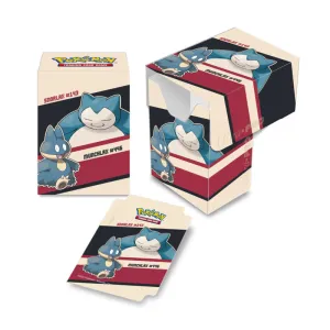 Snorlax & Munchlax Full View Deck Box for Pokemon