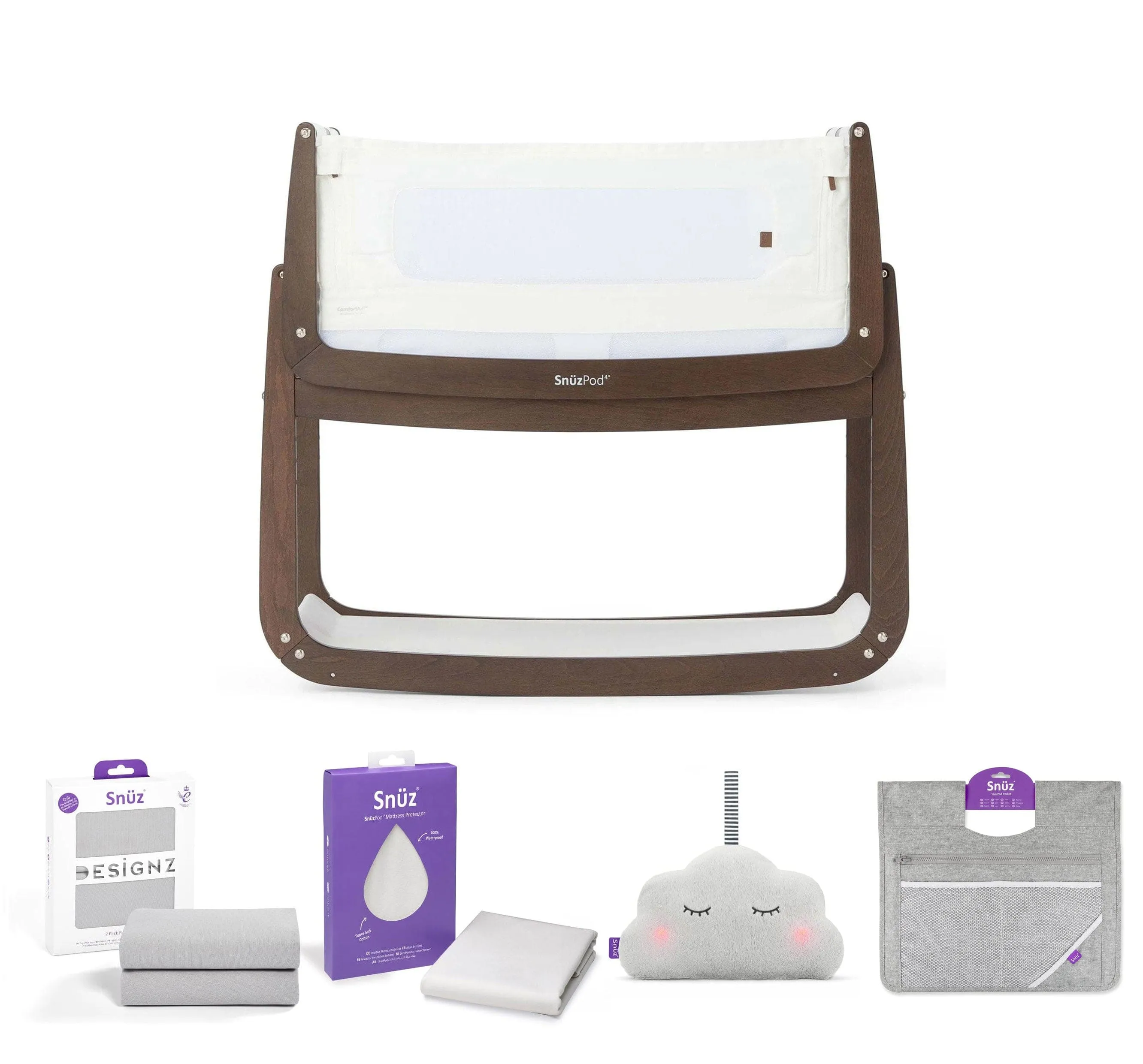 SnüzPod 4 Essential 6 Piece Bundle in Natural Edit Ebony