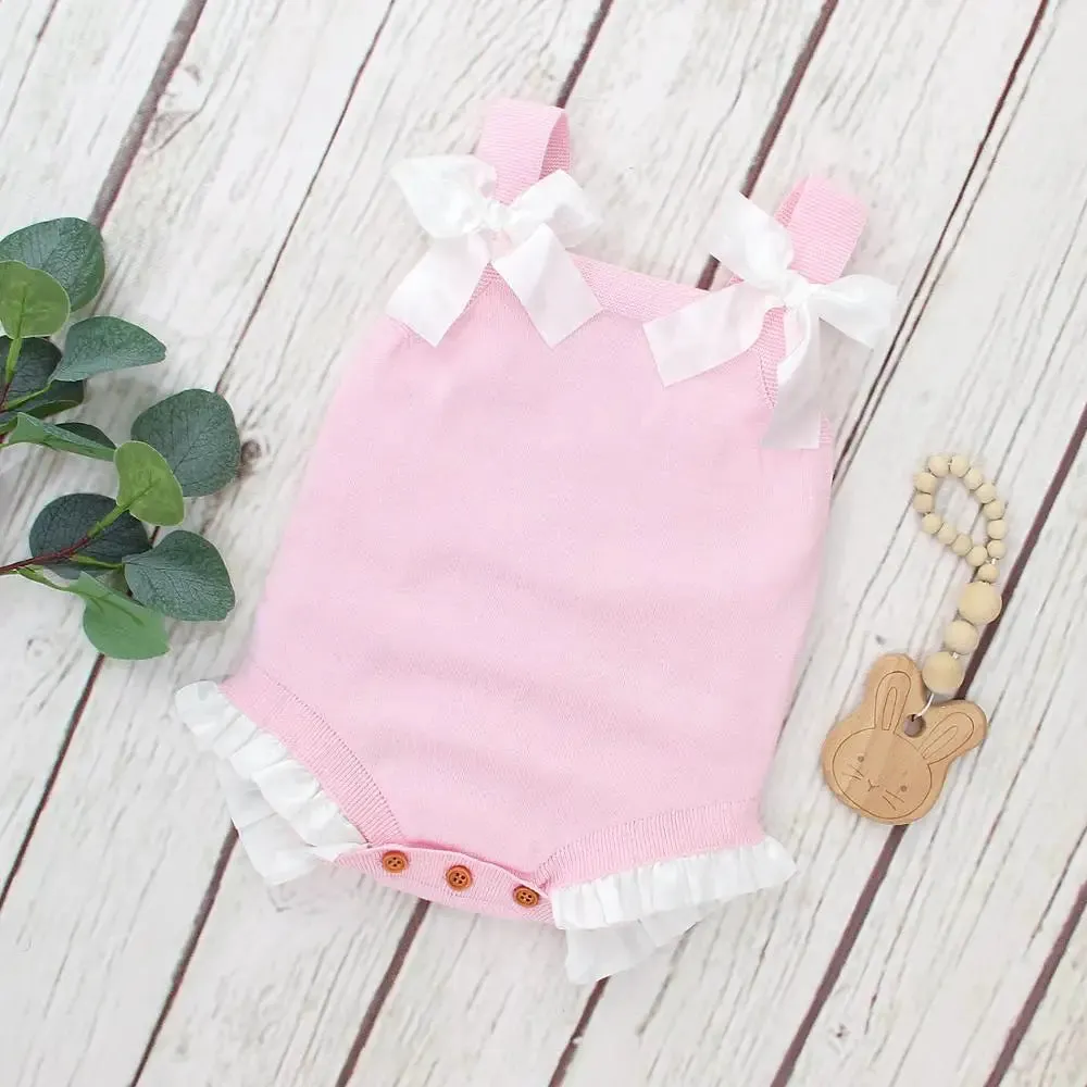 Solid Color Baby Unisex Bodysuit Clothes
