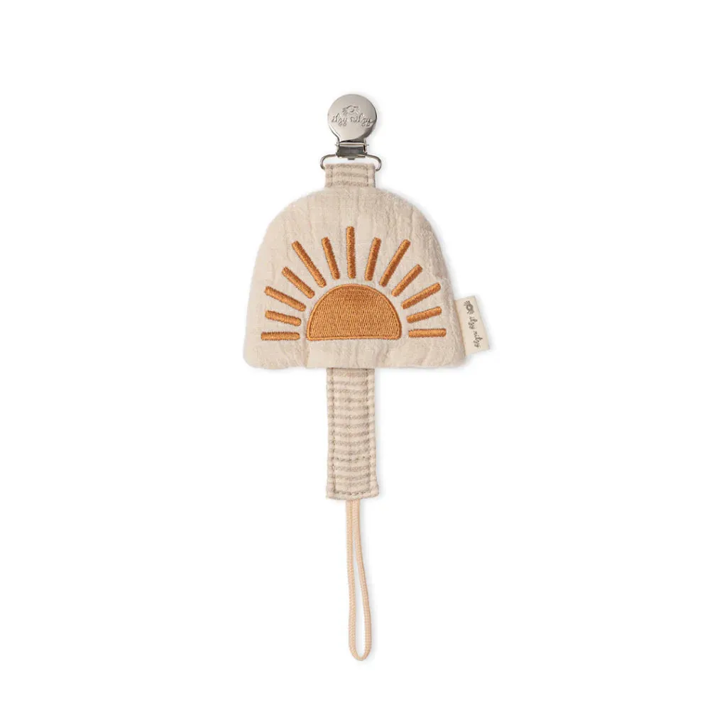 Soothe & Store Paci Clip - Sun