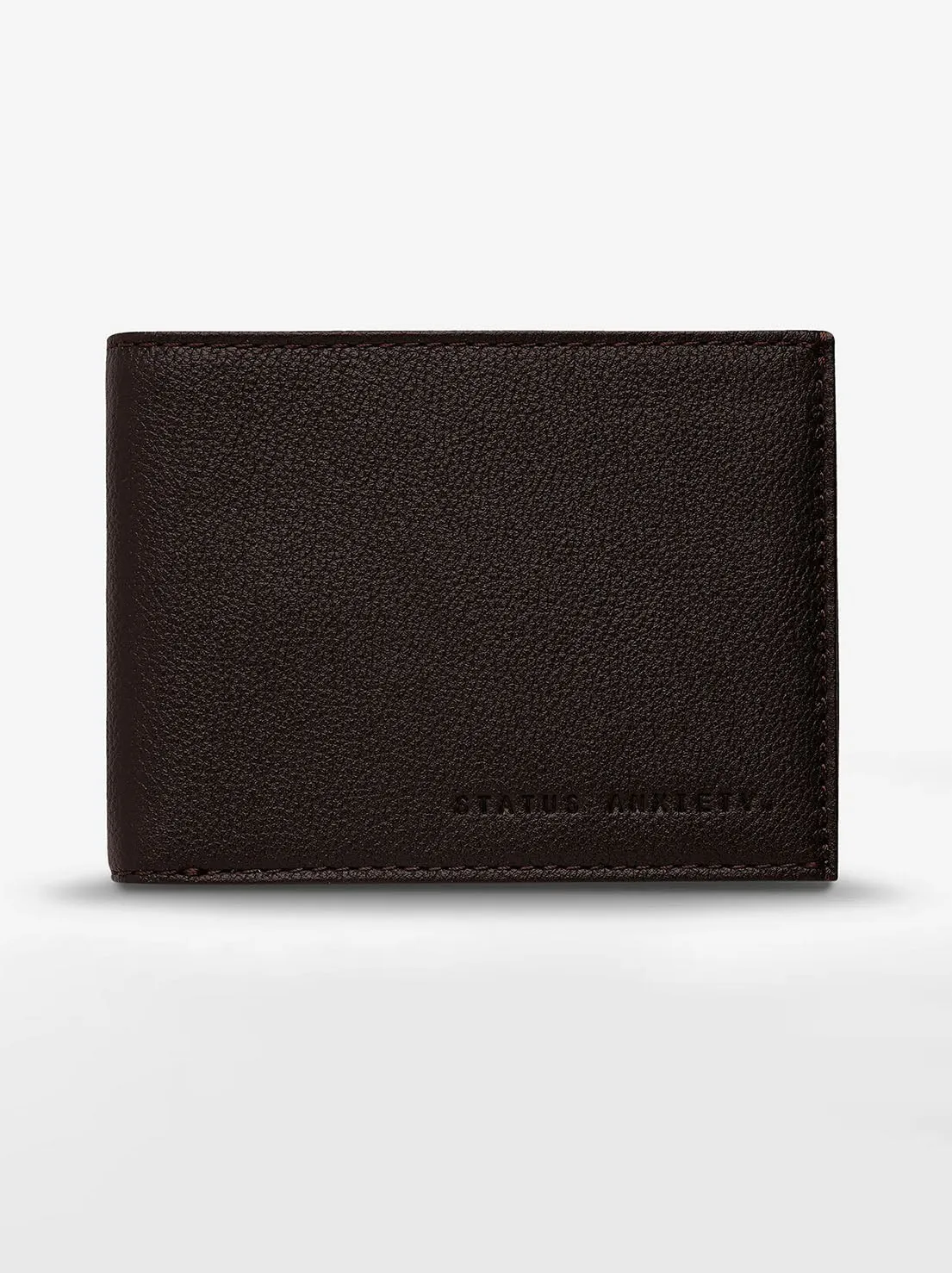 Status Anxiety - Noah Wallet - Chocolate