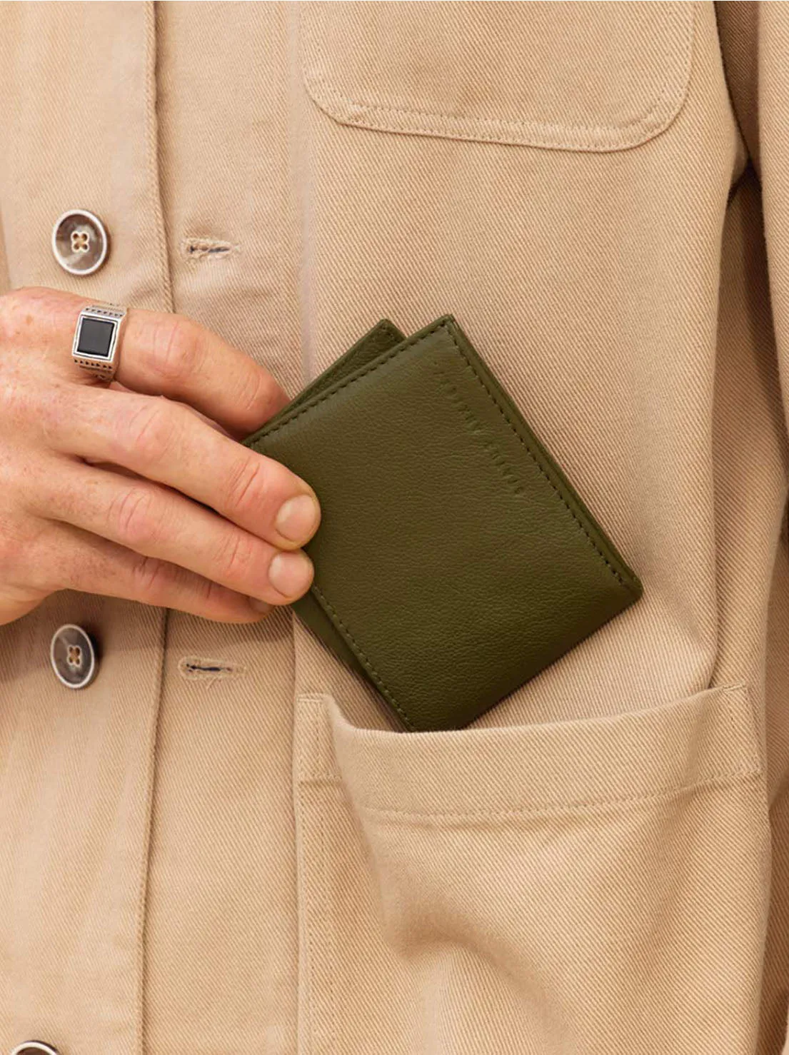 Status Anxiety - Noah Wallet - Khaki