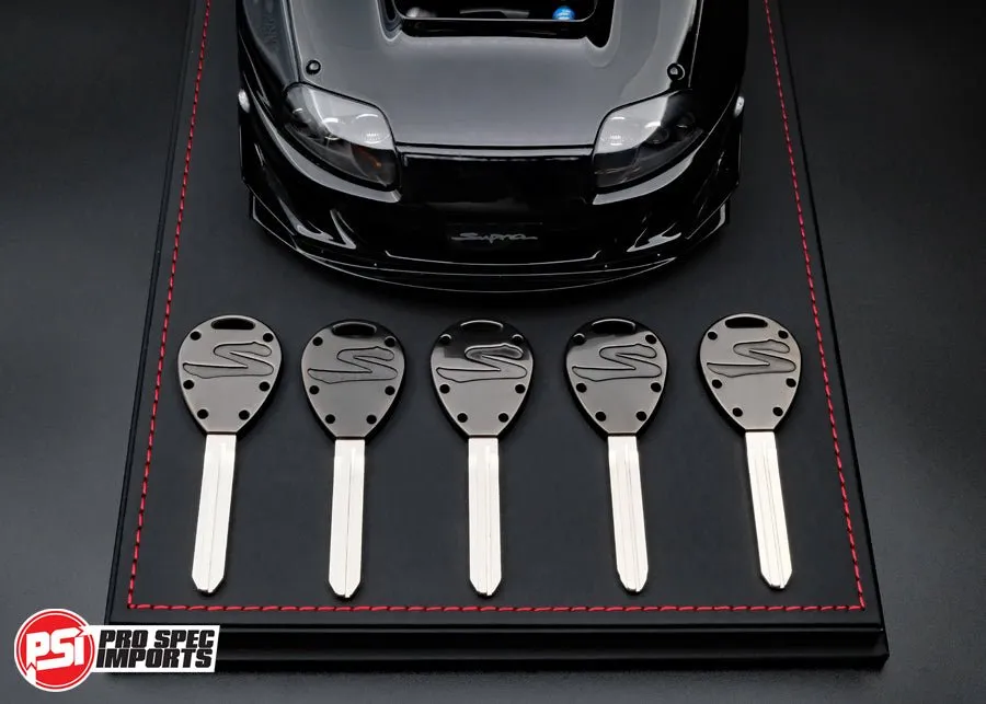 Stealth Black PVD - Titanium Mk4 Supra Key