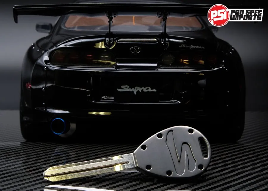 Stealth Black PVD - Titanium Mk4 Supra Key