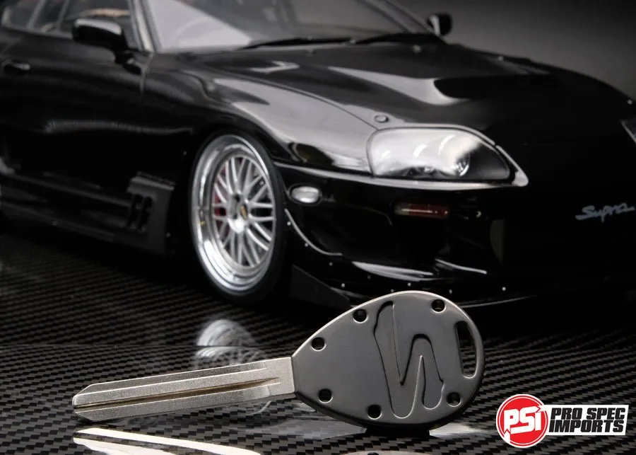 Stealth Black PVD - Titanium Mk4 Supra Key