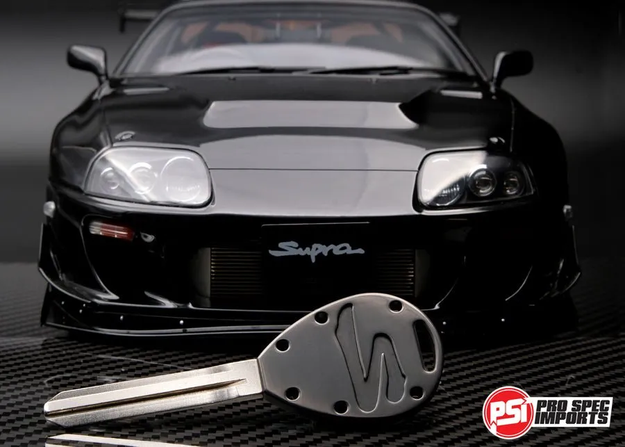 Stealth Black PVD - Titanium Mk4 Supra Key