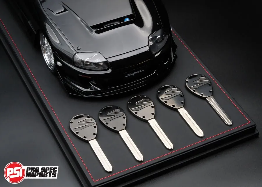 Stealth Black PVD - Titanium Mk4 Supra Key