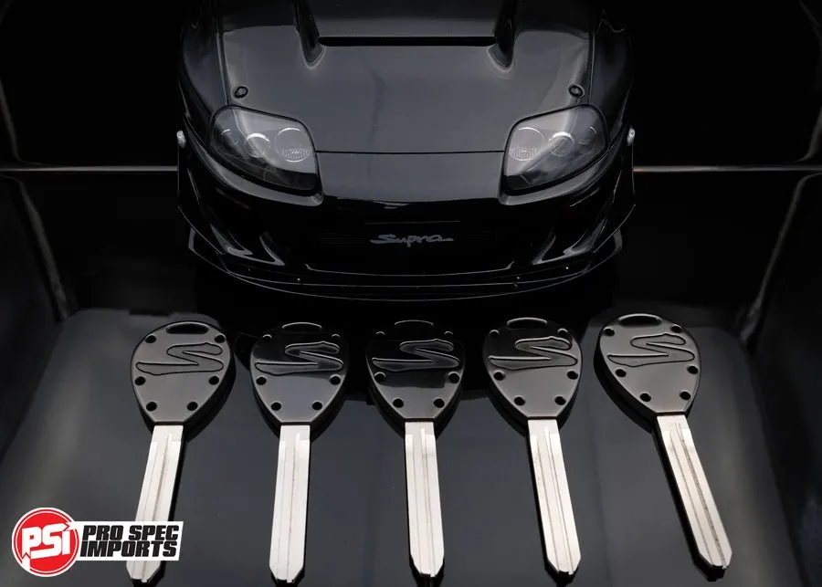Stealth Black PVD - Titanium Mk4 Supra Key