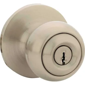 STEEL PRO ENTRY DOOR KNOB BALL STYLE
