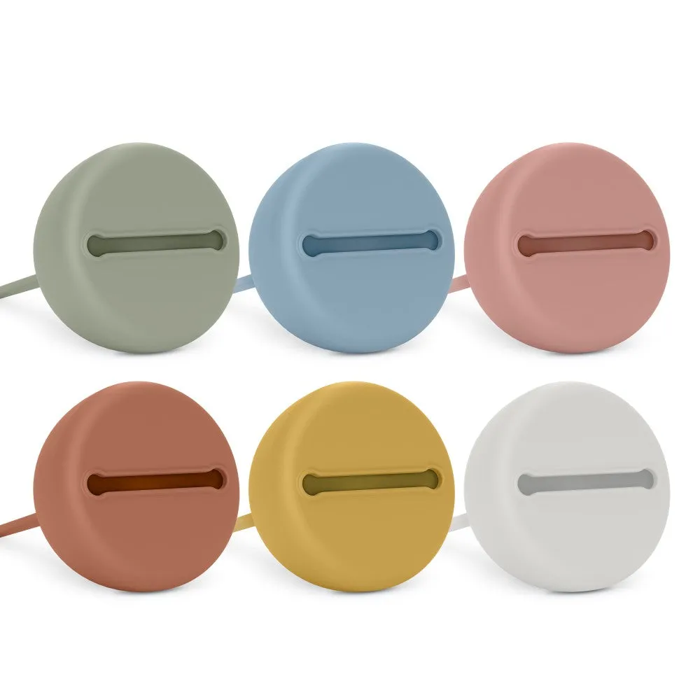 Suavinex Colour Essence Silicone Soother Holder - Green