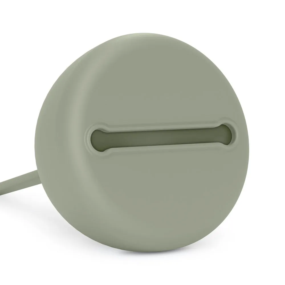 Suavinex Colour Essence Silicone Soother Holder - Green