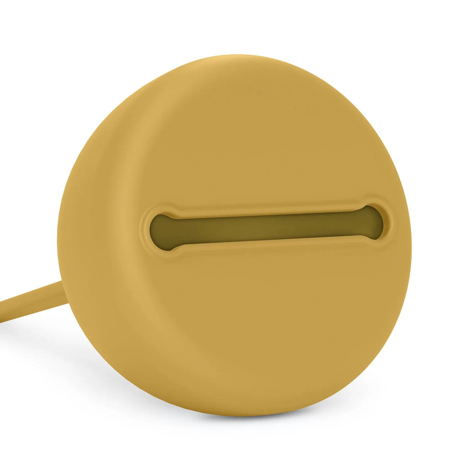 Suavinex Colour Essence Silicone Soother Holder - Mustard