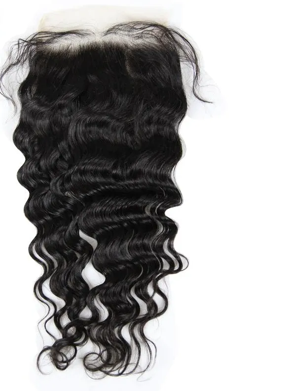 Swiss Lace Closure Brazilian Loose Wave 6x6 Closure