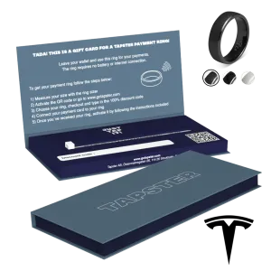 TAPSTER Tesla Car Key Ring Gifter