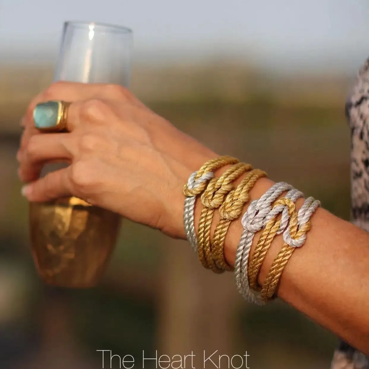 The Heart Knot - Small Love Knot (Gold)