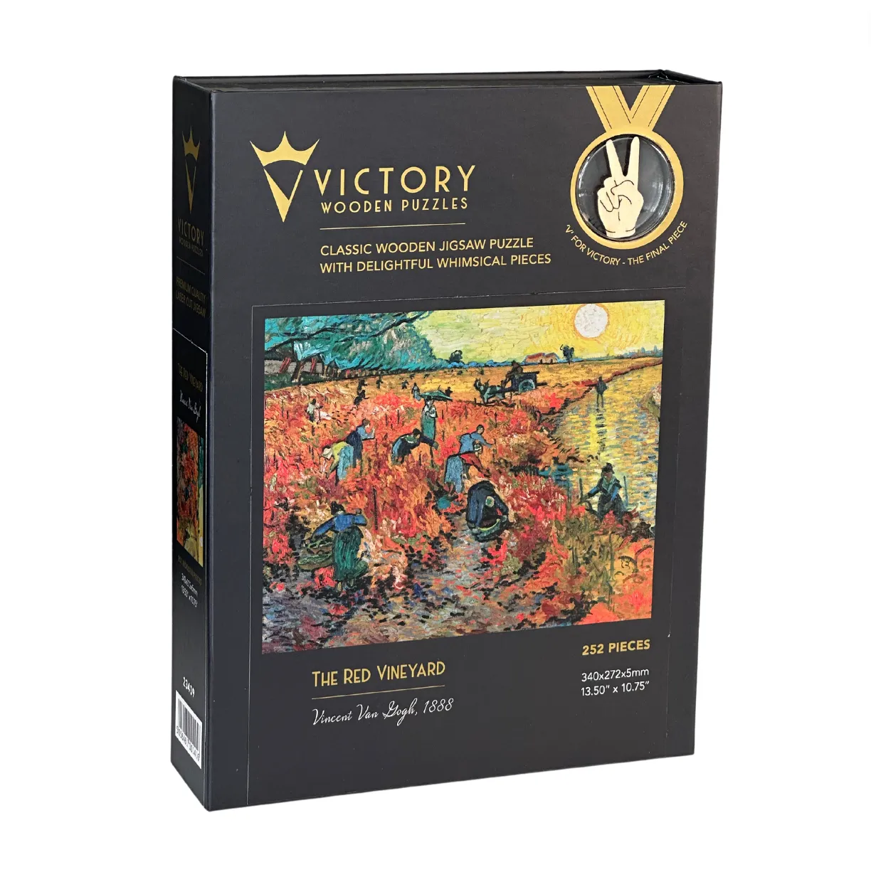 The Red Vineyard 252pc Wooden Puzzle