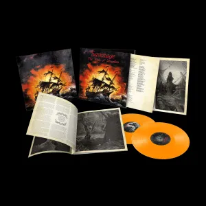 The Wake Of Magellan - Limited Edition Double LP Heavyweight Transparent Orange Gatefold Edition (  exclusive lenticular cover card)