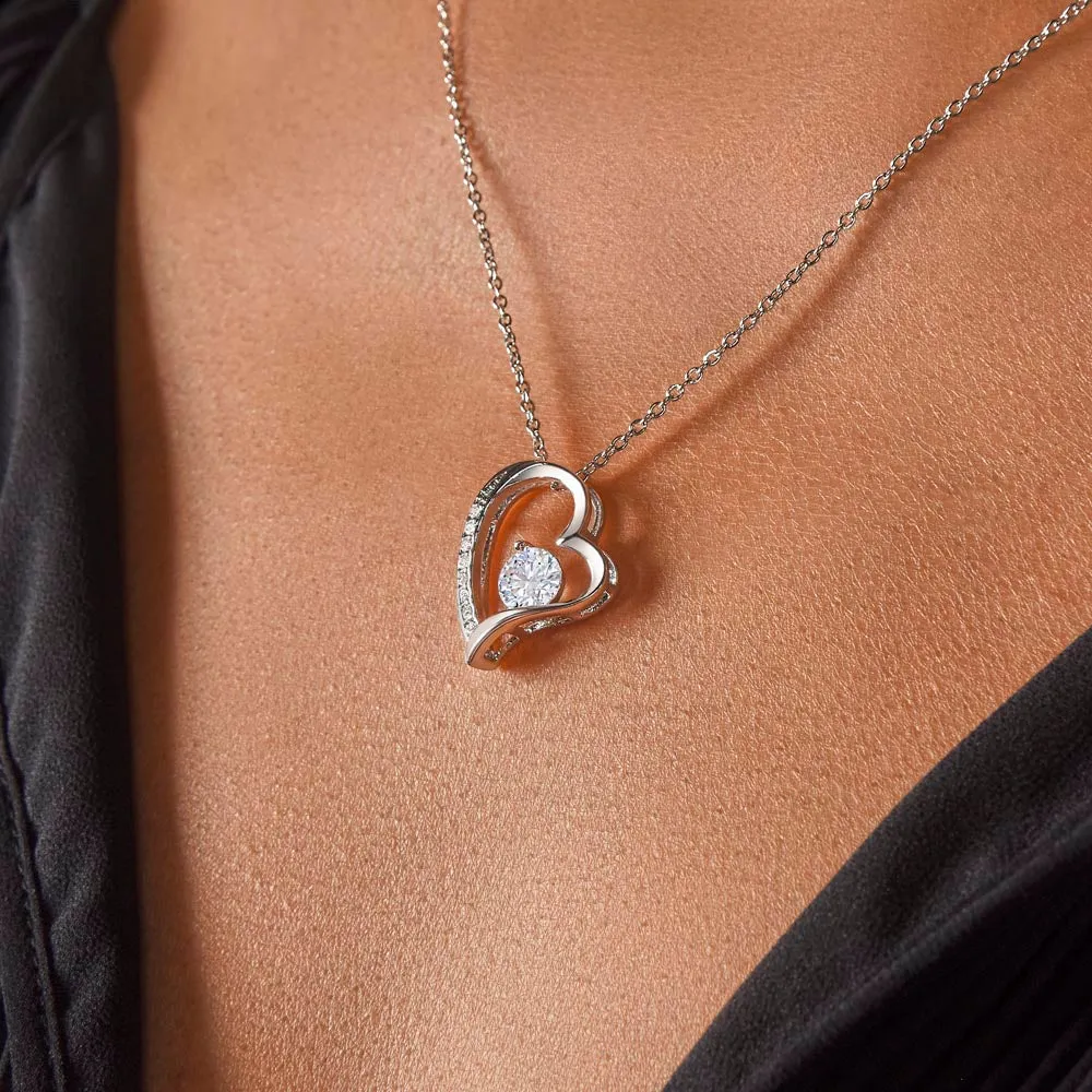 Top Gift For Daughter, To My Daughter From Mom ,To My Daughter From Dad , Daughter Necklace Gift, Forever Love
