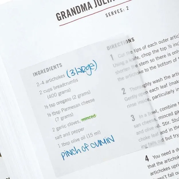 Transparent Sticky notes