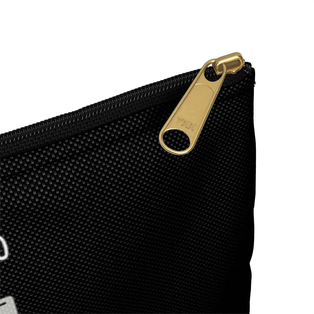 Trust Me I'm a Photographer Black Zippered Accessory Bag (FWS) Made in the USA