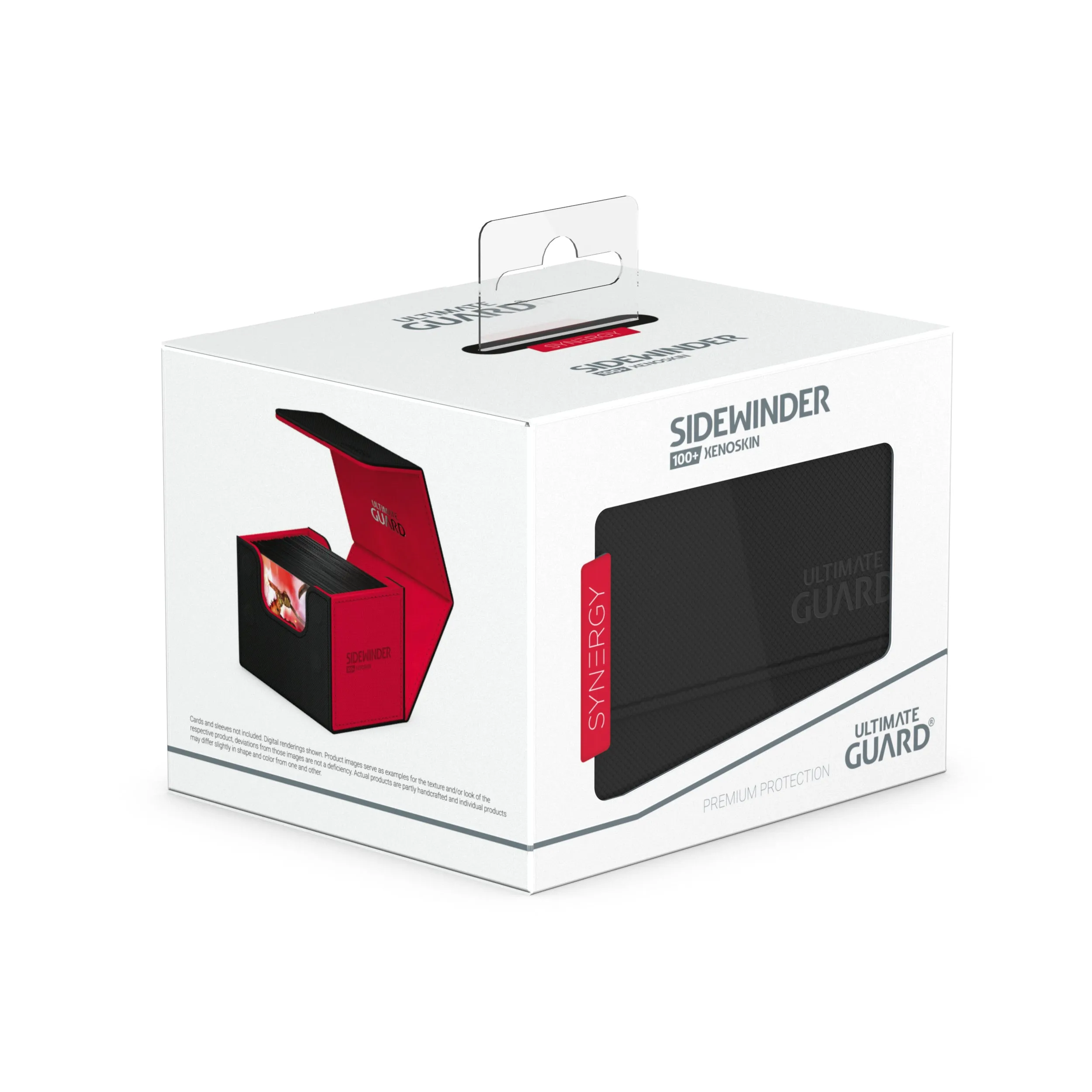 UG DECK CASE SIDEWINDER 100  SYNERGY BLK/RED