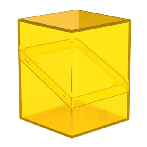 Ultimate Guard Boulder 100  Clear Amber Deck Box