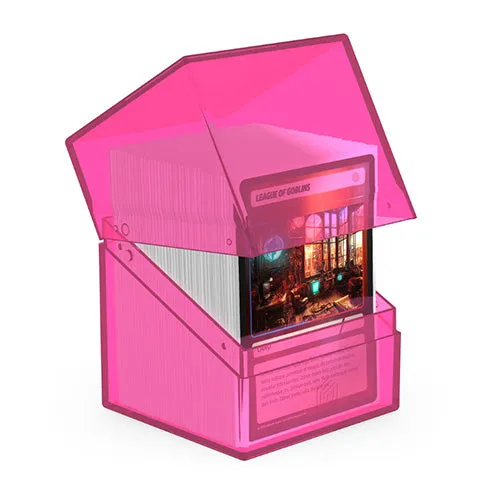 Ultimate Guard Boulder 100  Clear Rhodonite Deck Box