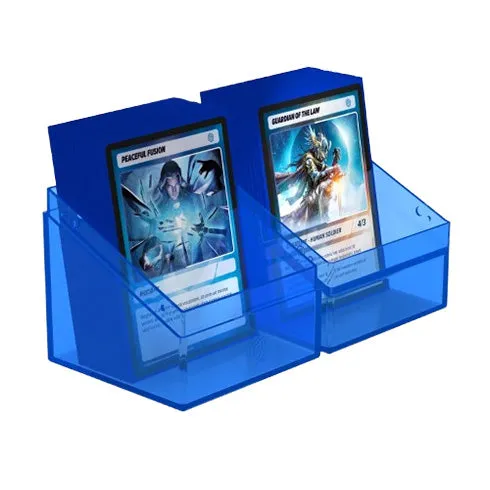 Ultimate Guard Boulder 100  Clear Sapphire Deck Box