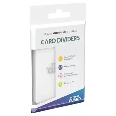 Ultimate Guard Card Dividers: Transparent
