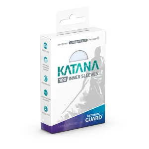 Ultimate Guard Katana Inner Sleeves: Standard Size - Clear (100)