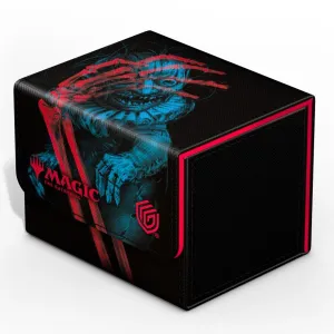 Ultimate Guard Sidewinder 100  XenoSkin Deck Box - MTG Duskmourn - Marvin, Murderous Mimic