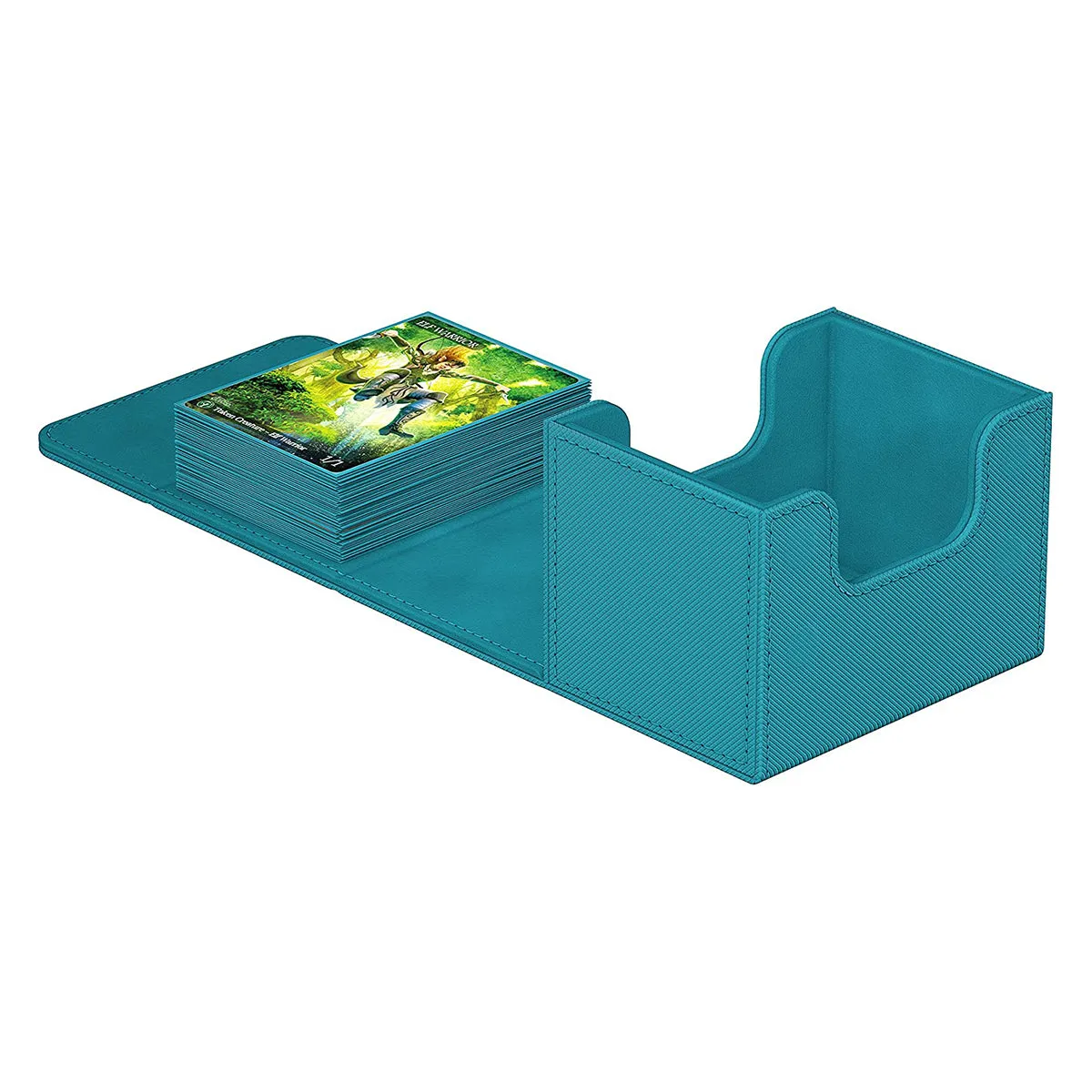 Ultimate Guard Sidewinder 100  Xenoskin Monocolor Petrol Deck Box