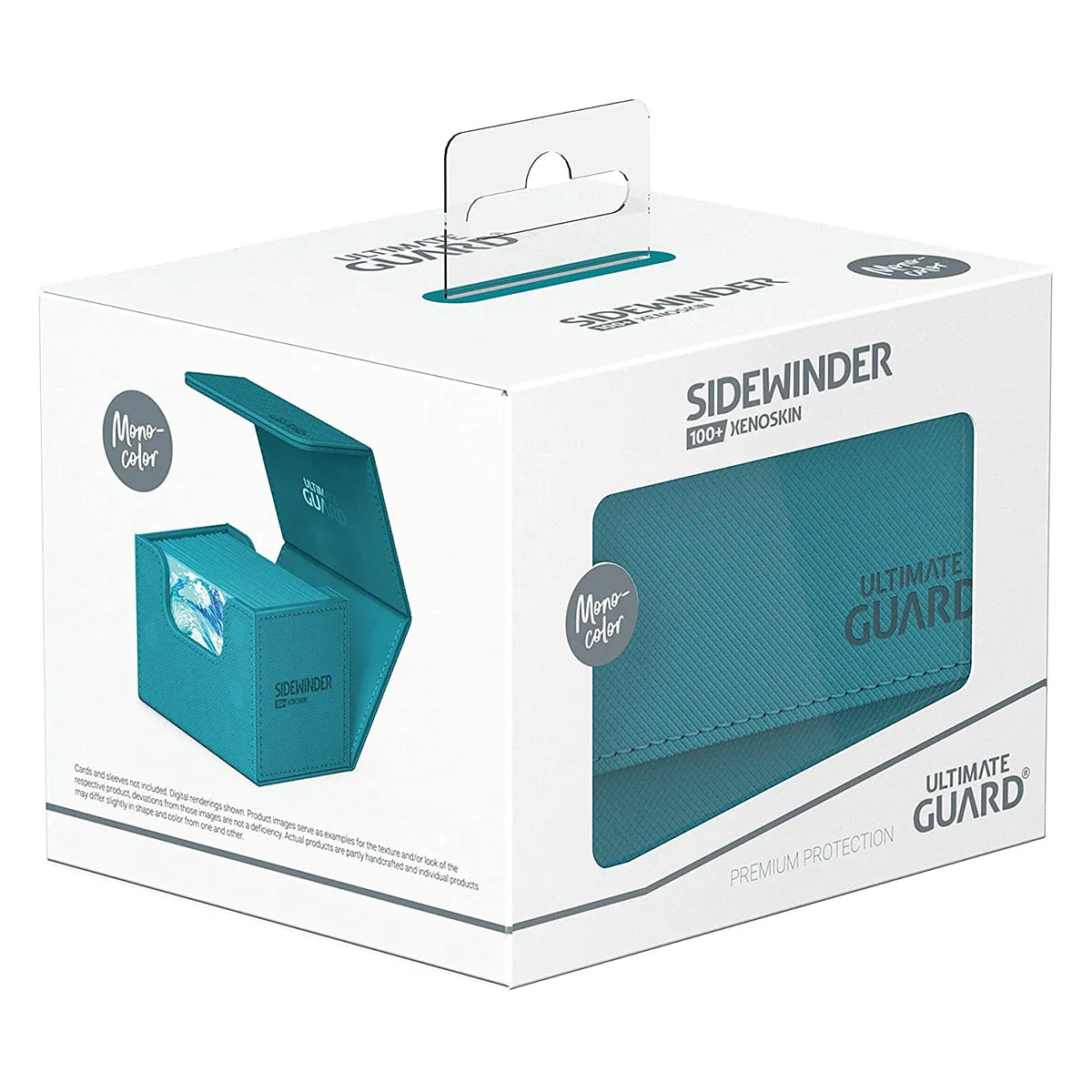 Ultimate Guard Sidewinder 100  Xenoskin Monocolor Petrol Deck Box