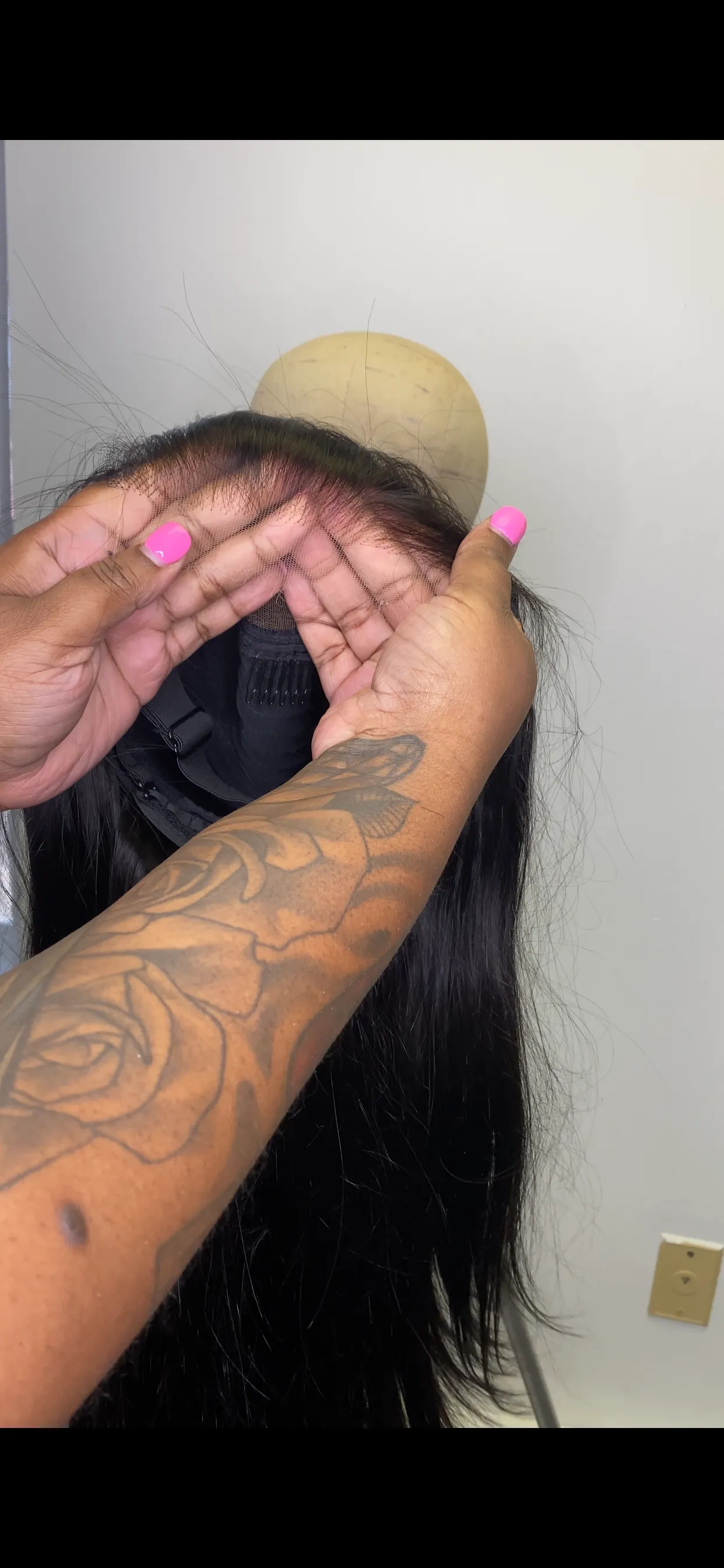 Un-customized 5x5 Closure DEEP WAVE wig