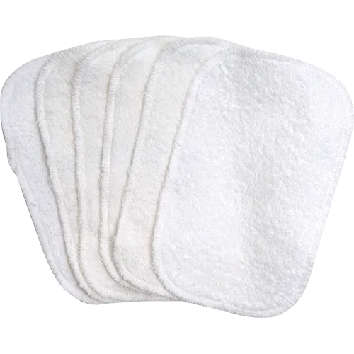 Under The Nile Organic Terry Washcloth Baby Wipes (6-Pack)