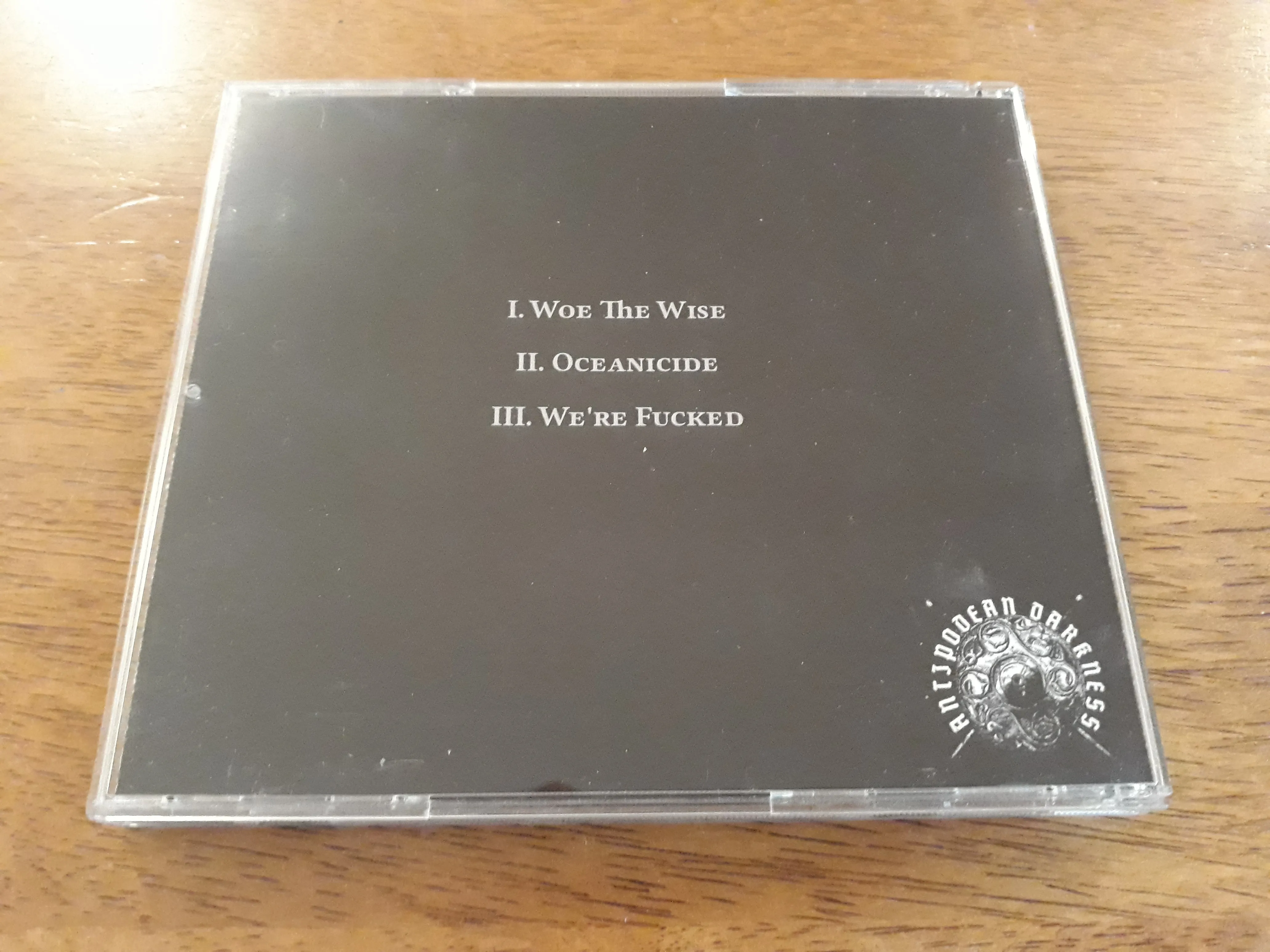 UNIMPRESSED (NZ) - Dead Omnipotence CD-R