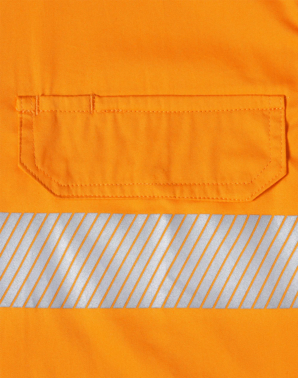 Unisex Hi Vis Cool-Breeze Safety LS Shirt (Segmented Tape)