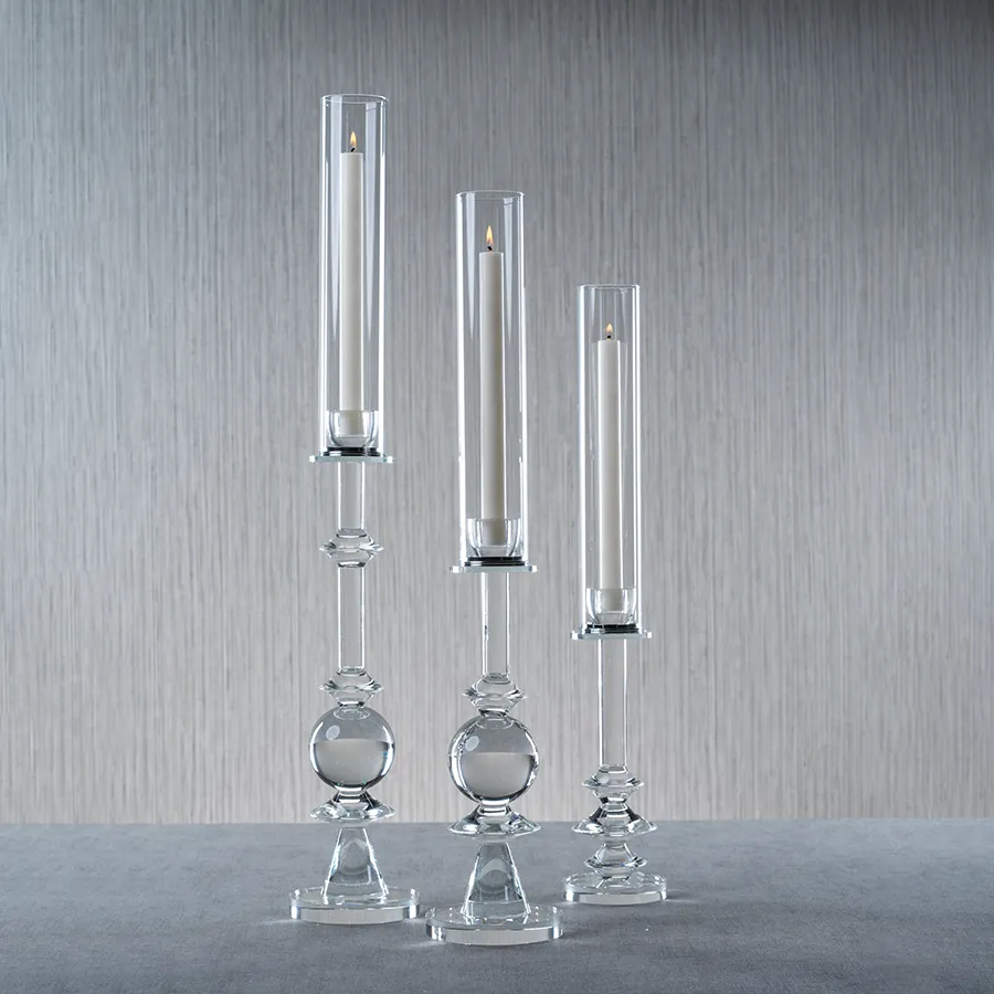 Valentina Crystal Candle Holder-Small