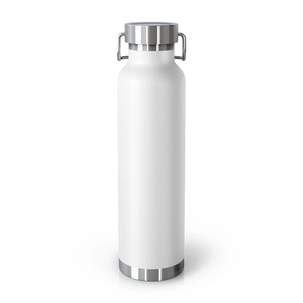 Vela Sailfish Teal Logo 22oz Vacuum Insulated Bottle