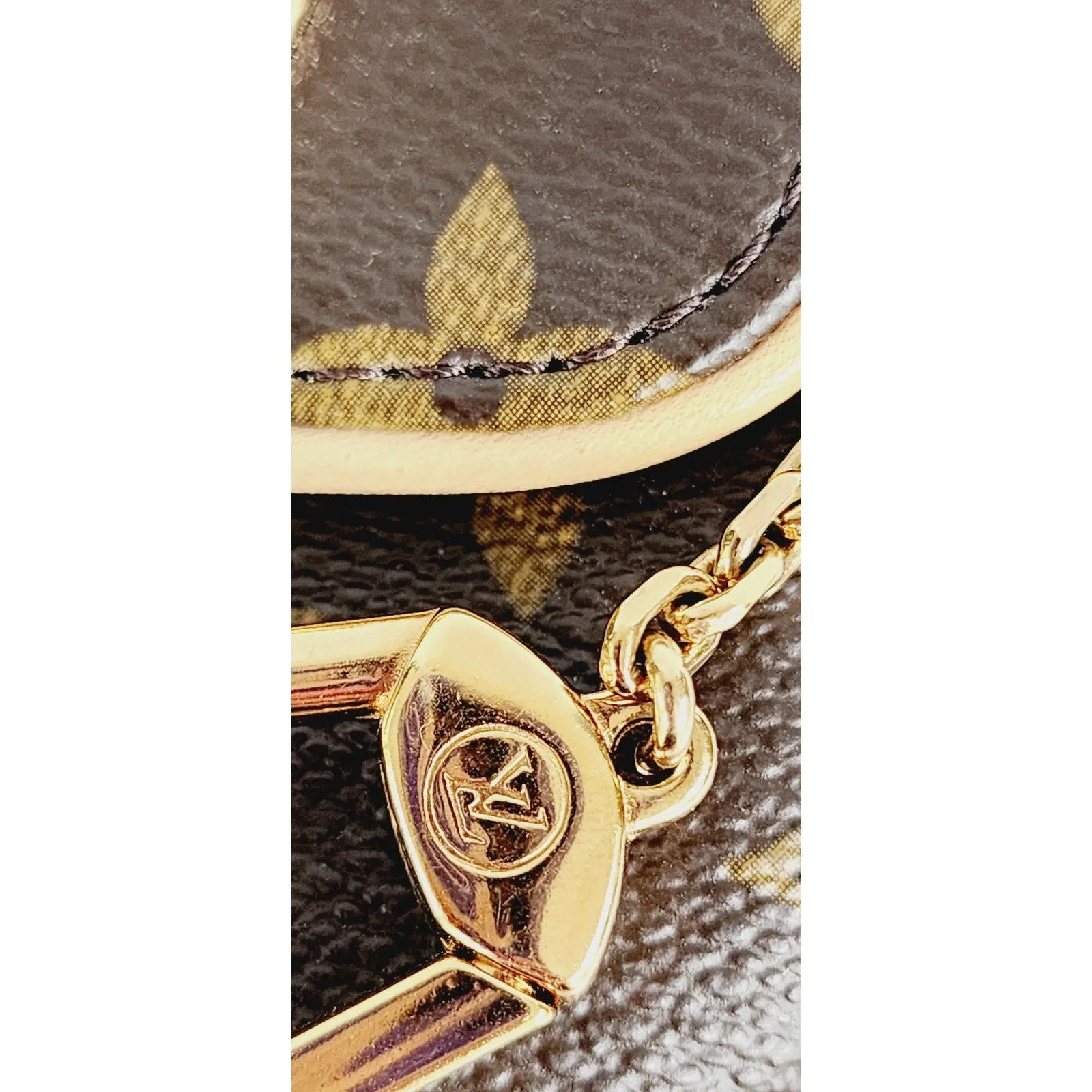 Vintage Louis Vuitton Tulum Pochette Mini Pouch Key Holder