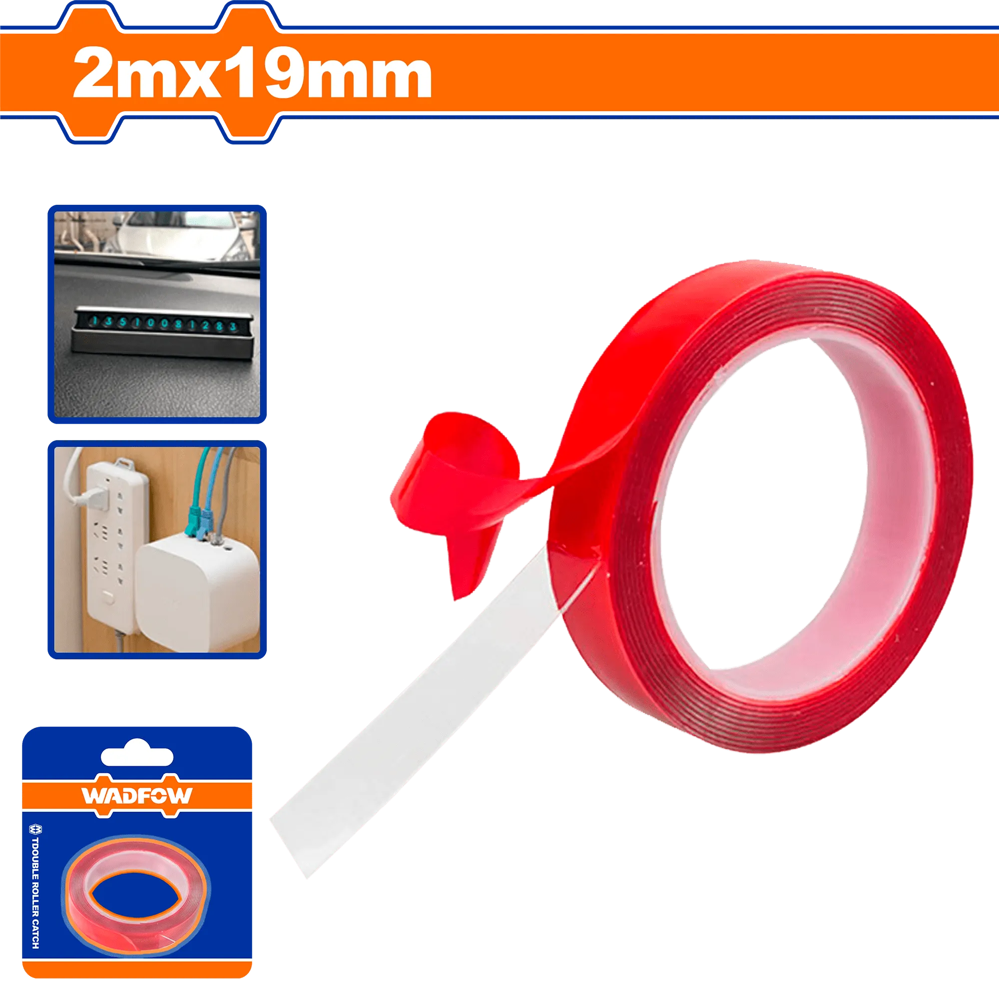 Wadfow Transparent VHB Double-Sided Tape - WPN9K19