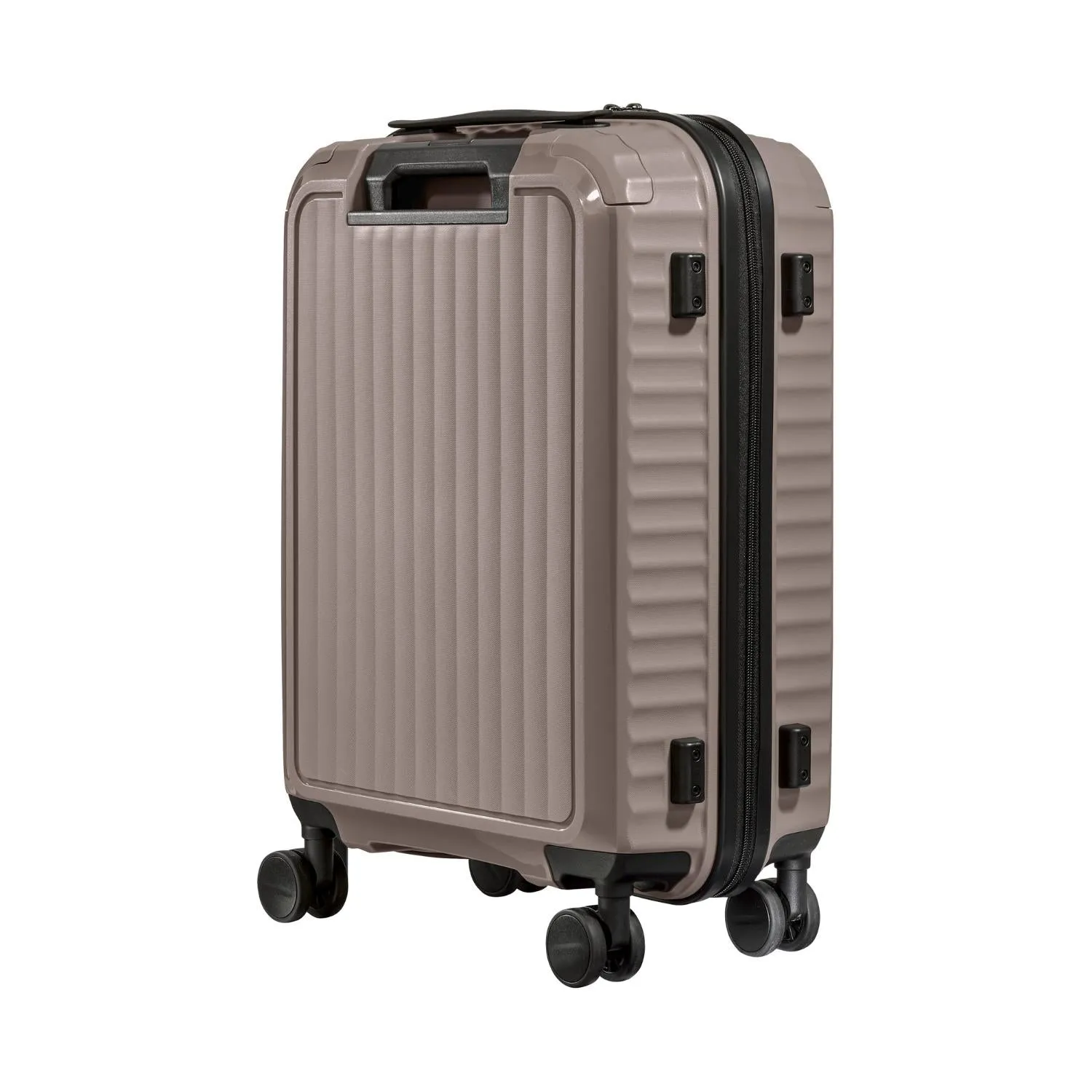 Wenger Optimo Hardside Expandable 57cm Cabin Luggage Trolley Brown