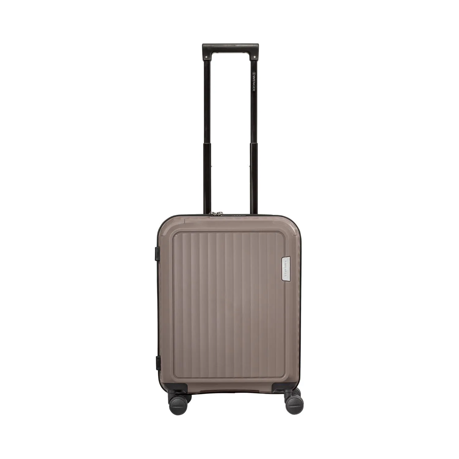 Wenger Optimo Hardside Expandable 57cm Cabin Luggage Trolley Brown