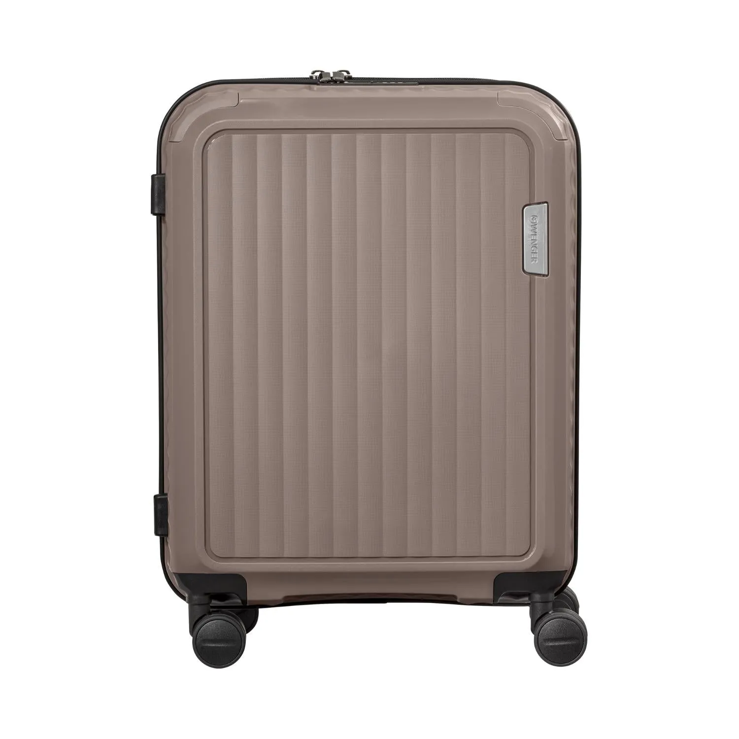 Wenger Optimo Hardside Expandable 57cm Cabin Luggage Trolley Brown