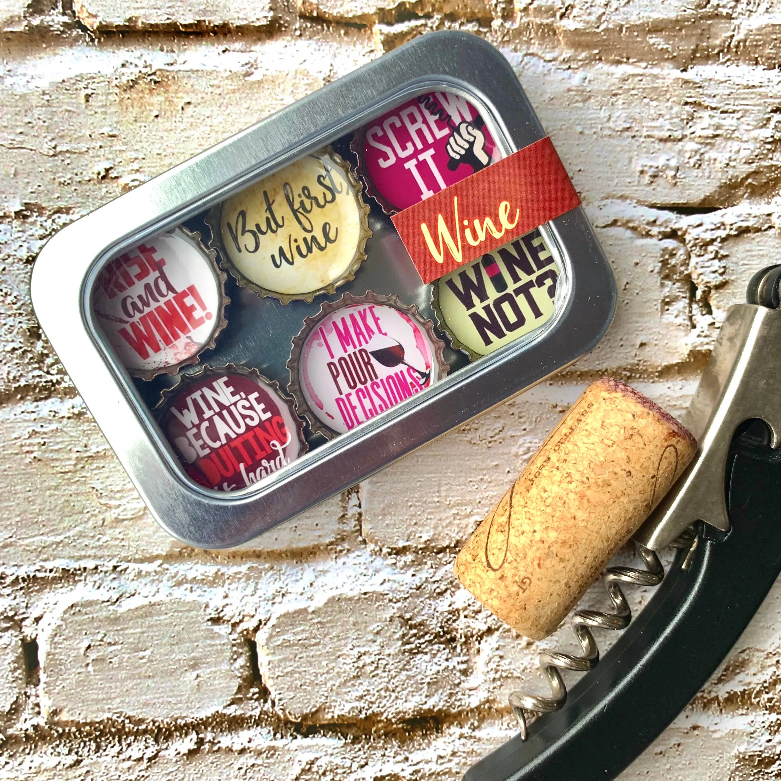 Wine Magnets - Mother's Day Magnet