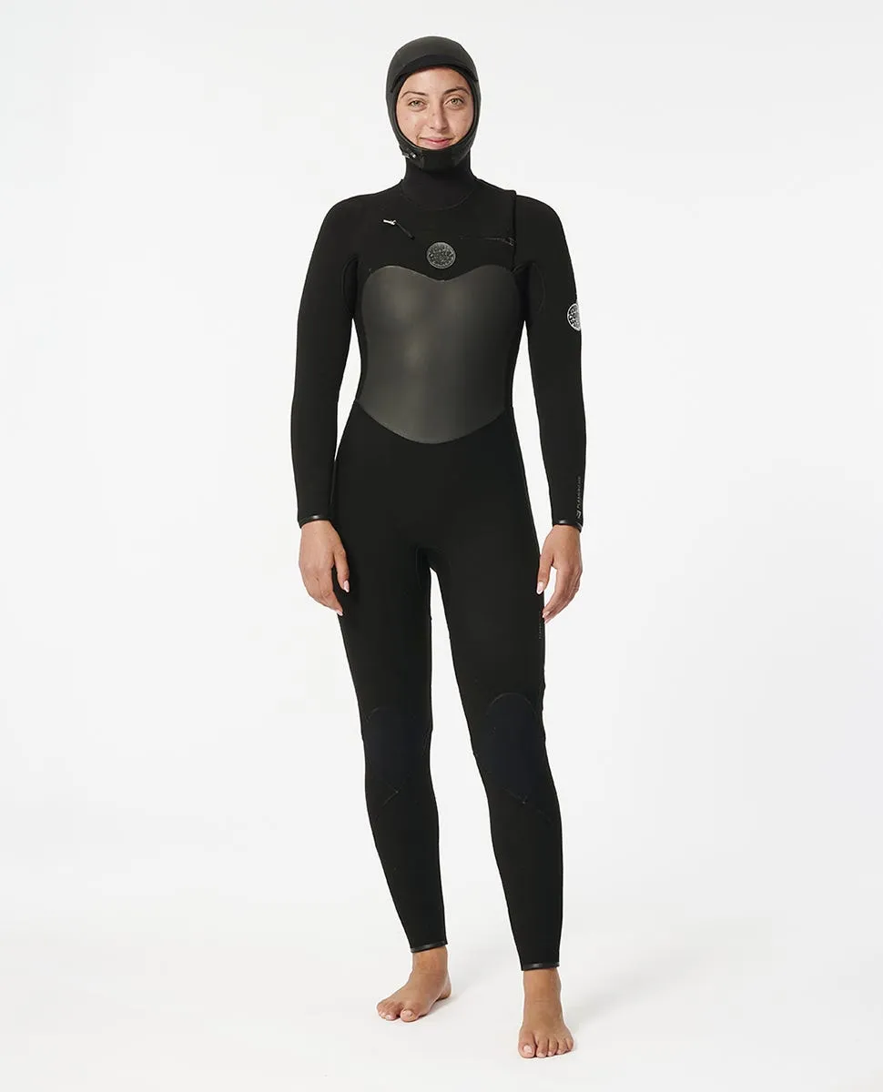 Women's Flashbomb 6/4 Hooded Chest Zip Fullsuit Wetsuit