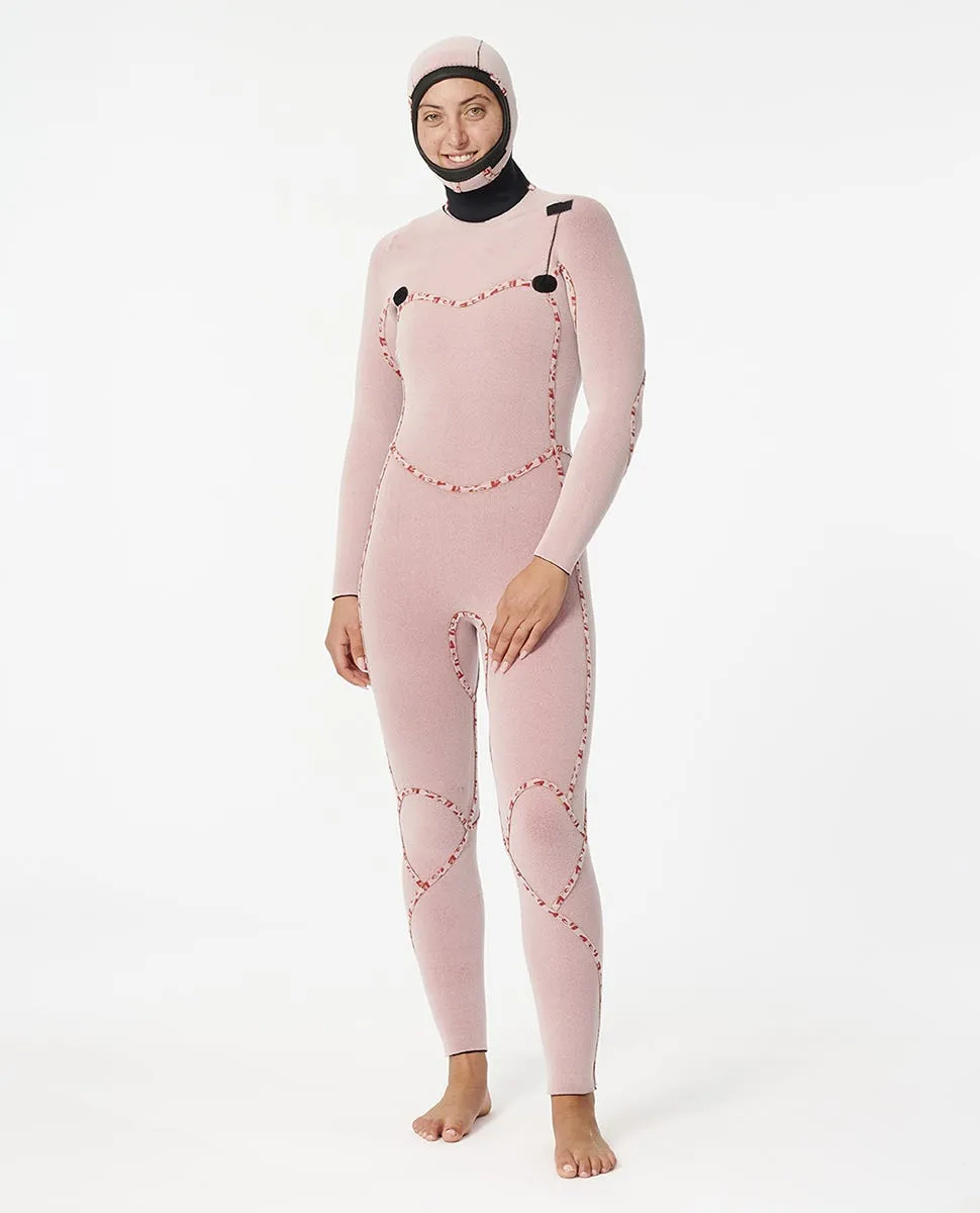 Women's Flashbomb 6/4 Hooded Chest Zip Fullsuit Wetsuit