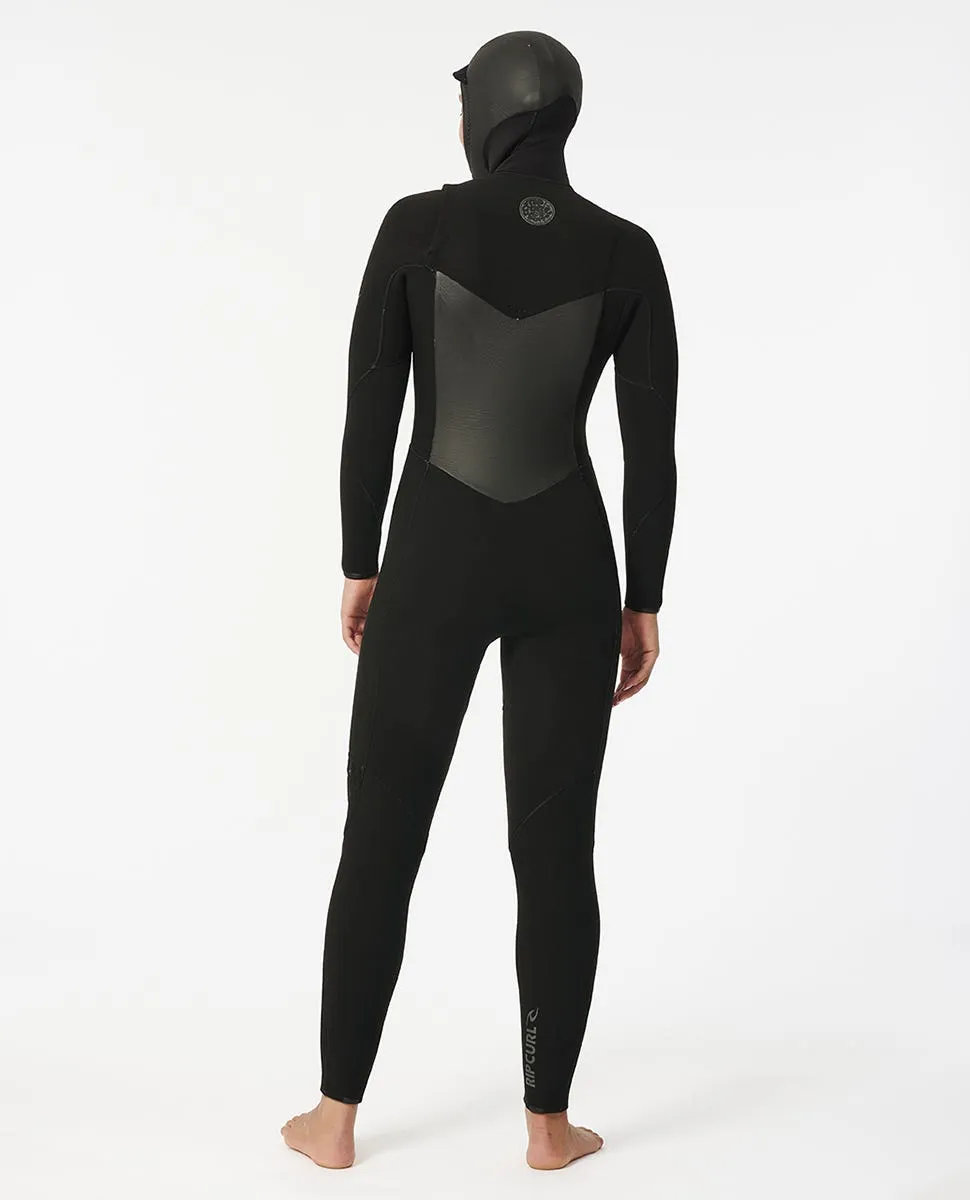Women's Flashbomb 6/4 Hooded Chest Zip Fullsuit Wetsuit